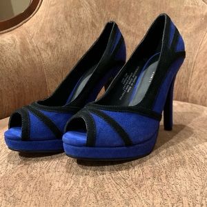 Marco Santi Cobalt Blue Suede Stilettos - NWT!